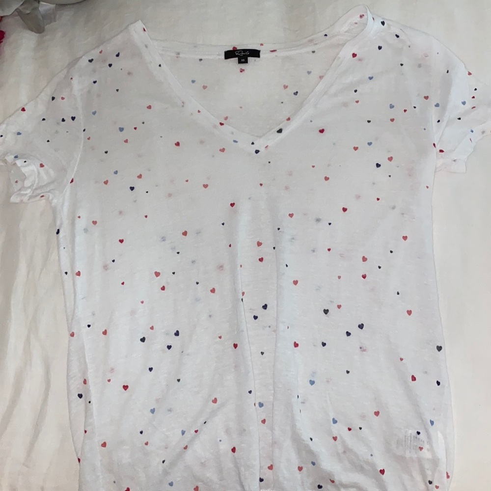 RAILS EOMENS CASUAL V-NECK TEE